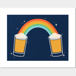 Beer Rainbow Posters and Art